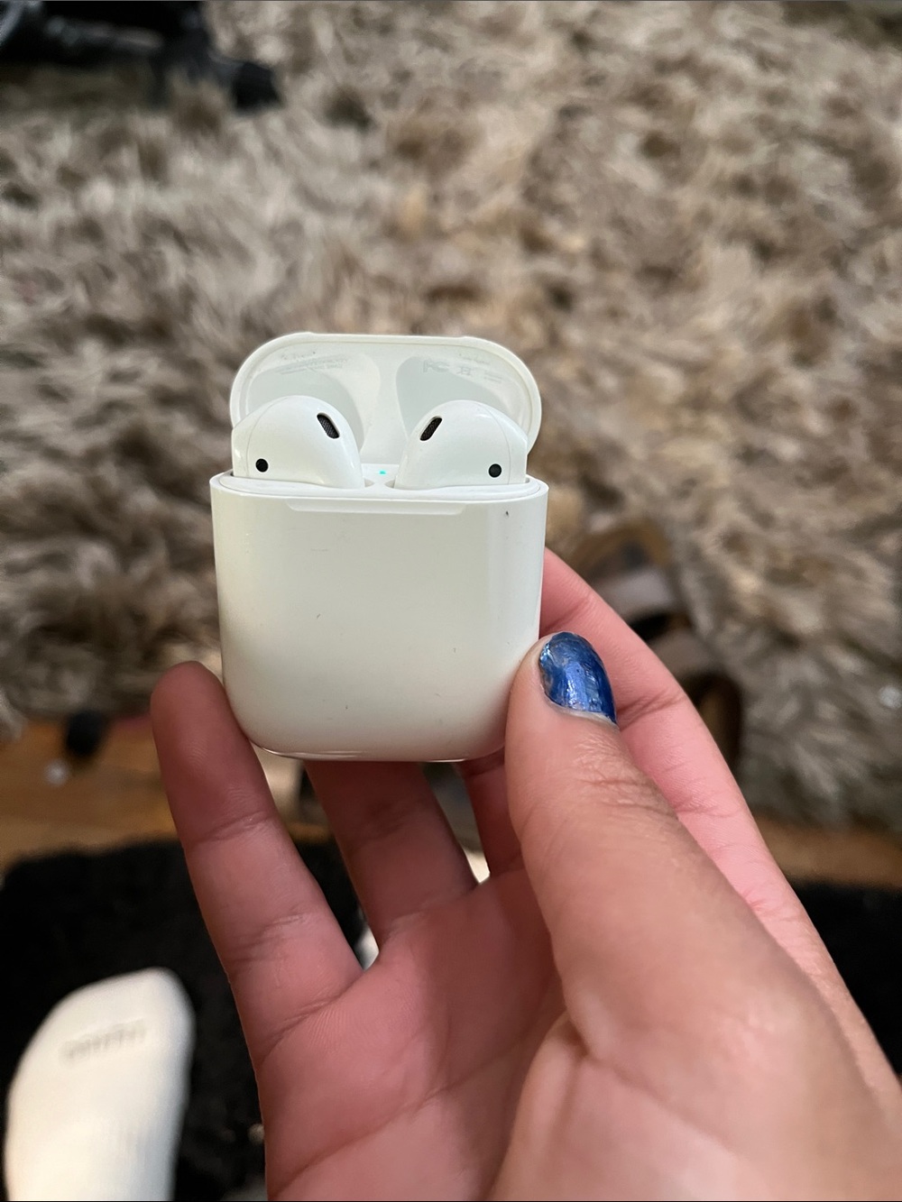 Apple White Wireless Earbuds with Charging Case (White)